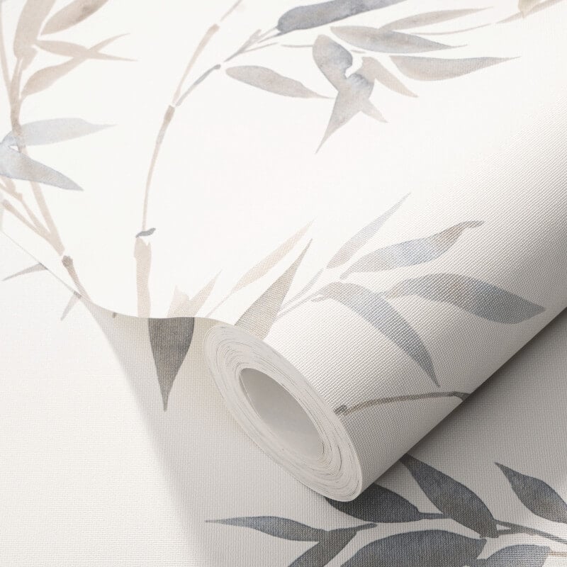 Stunning Bamboo Leaf Wallpaper - Natural - Erismann - 10388 - 38Wallpaper199