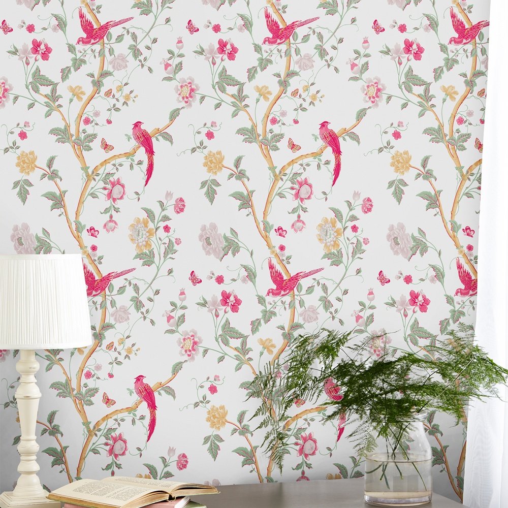 Summer Palace Wallpaper - Peony - Laura Ashley - 115254Wallpaper199