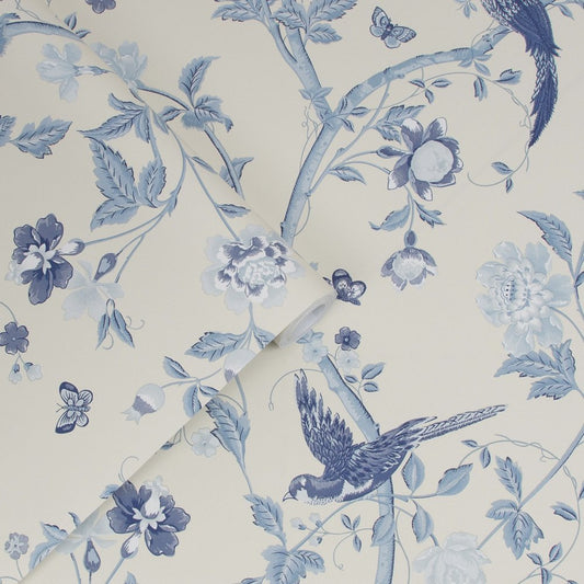 Summer Palace Wallpaper - Royal Blue - Laura Ashley - 113390Wallpaper199