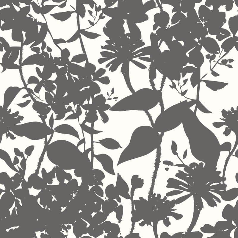 Summer Silhouette Wallpaper - Chalkboard - Hoopla Walls - HWA1221WWallpaper199