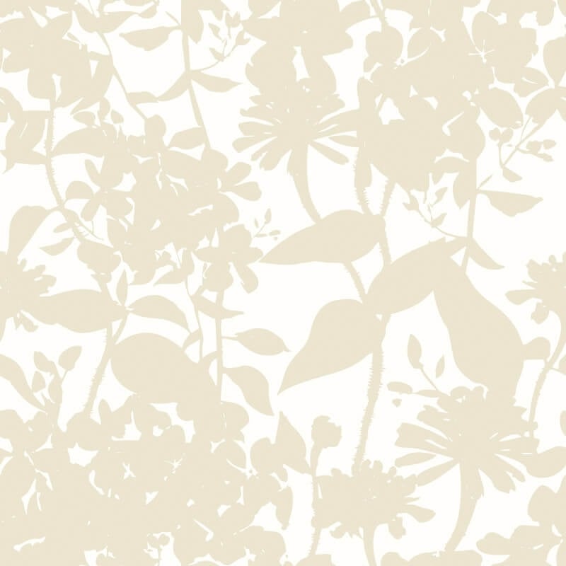 Summer Silhouette Wallpaper - Chalk/Linen - Hoopla Walls - HWA1220WWallpaper199