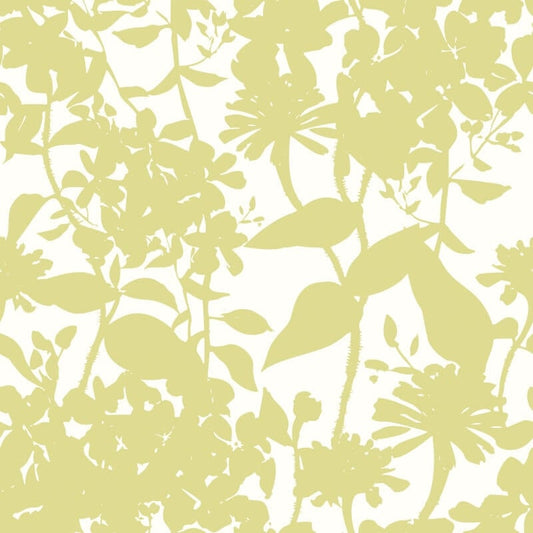 Summer Silhouette Wallpaper - French Lime - Hoopla Walls - HWA1219WWallpaper199