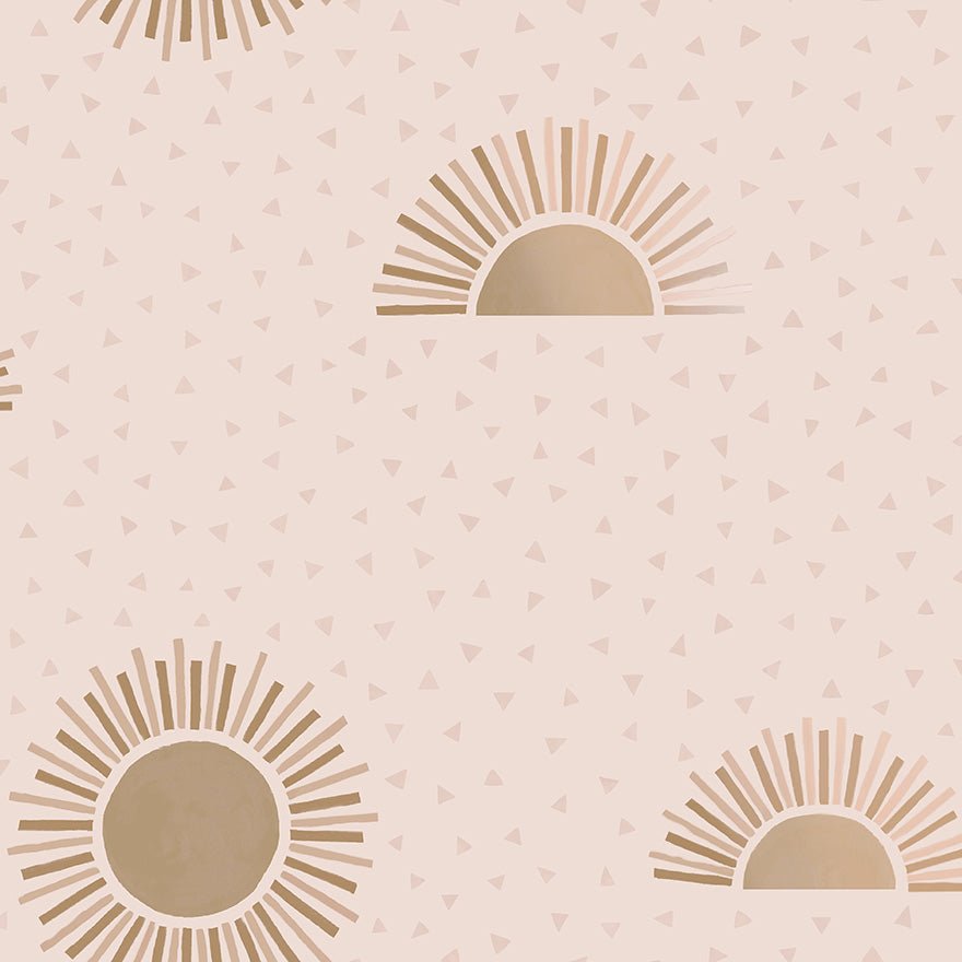 Sunbeam Wallpaper - Pink - Holden Décor - 13321Wallpaper199