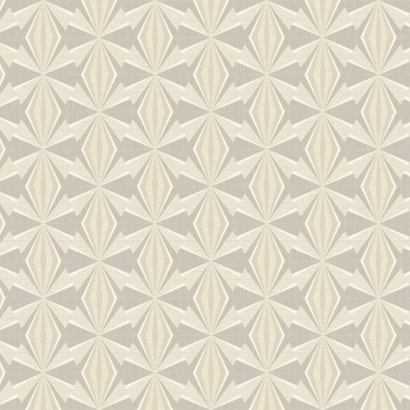 Sunray Diamond Wallpaper - Warm Grey - Hoopla Walls - HWA1056WWallpaper199