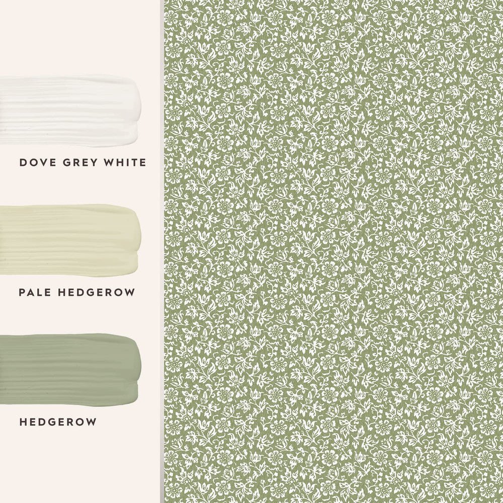 Sweet Alyssum Wallpaper - Moss Green - Laura Ashley - 121077Wallpaper199