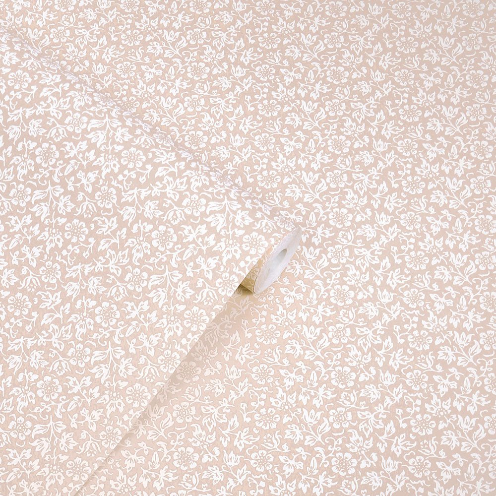 Sweet Alyssum Wallpaper - Plaster Pink - Laura Ashley - 140326Wallpaper199