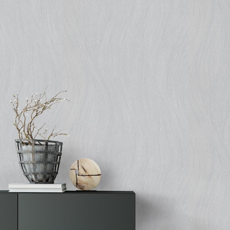 Swing Wave Metallic Wallpaper - Grey - Erismann - 10317 - 31Wallpaper199
