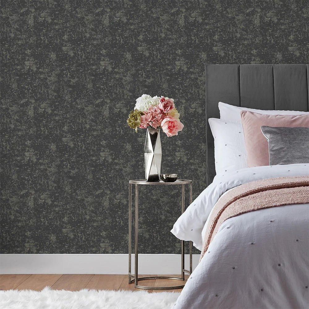Symphony Vinyl Wallpaper - Black - Furn - SYMPHON/WP1/BLKWallpaper199