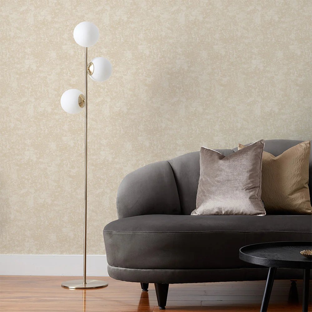 Symphony Vinyl Wallpaper - Champagne - Furn - SYMPHON/WP1/CHPWallpaper199