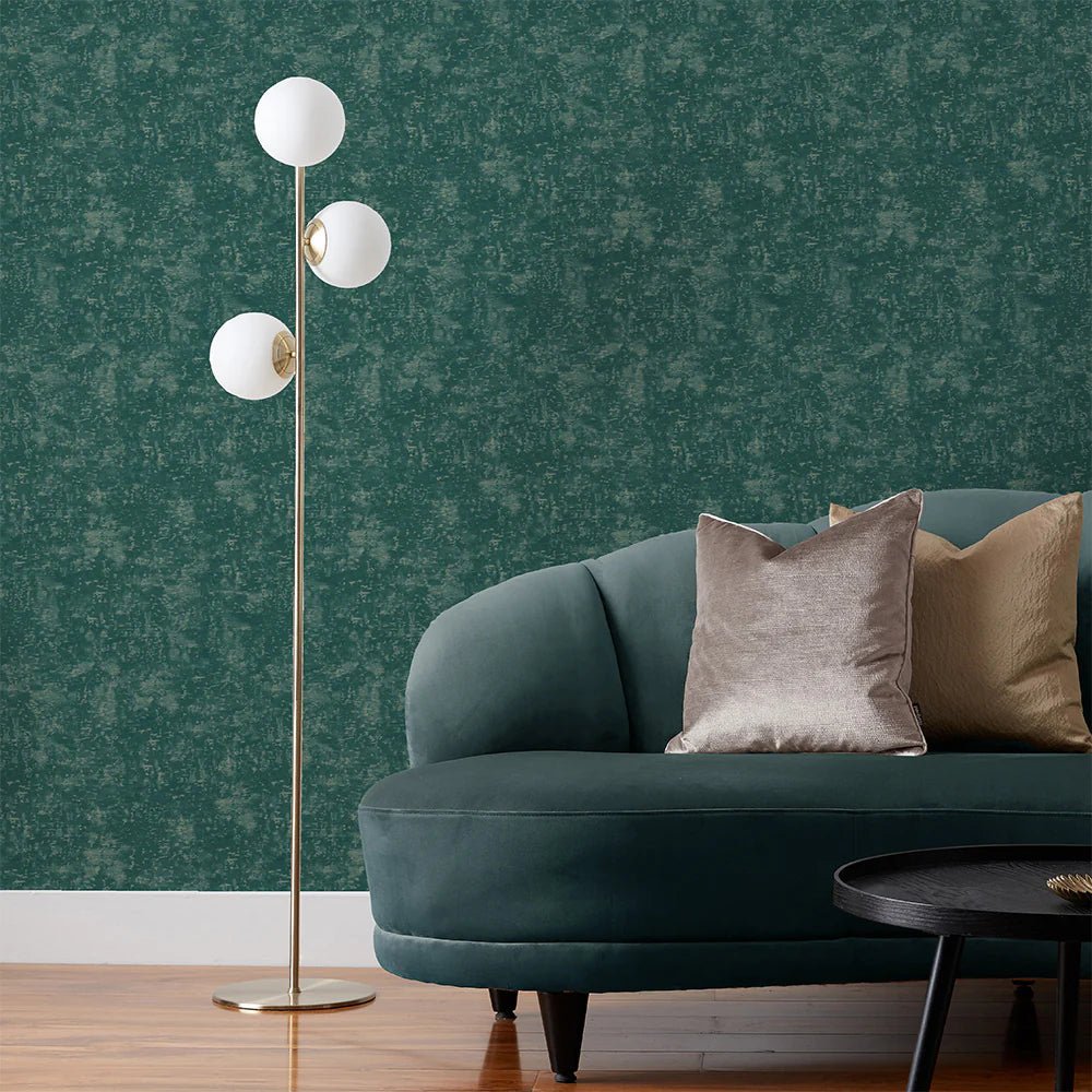 Symphony Vinyl Wallpaper - Teal - Furn - SYMPHON/WP1/TEAWallpaper199