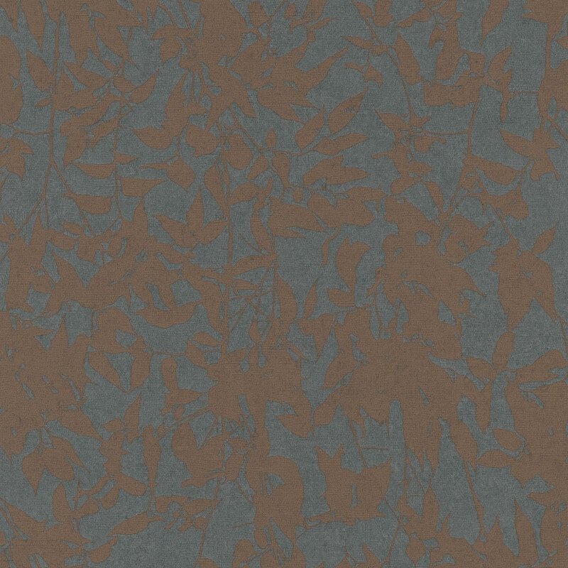 Tangle Leaf Wallpaper - Brown - Erismann - 10435 - 47Wallpaper199