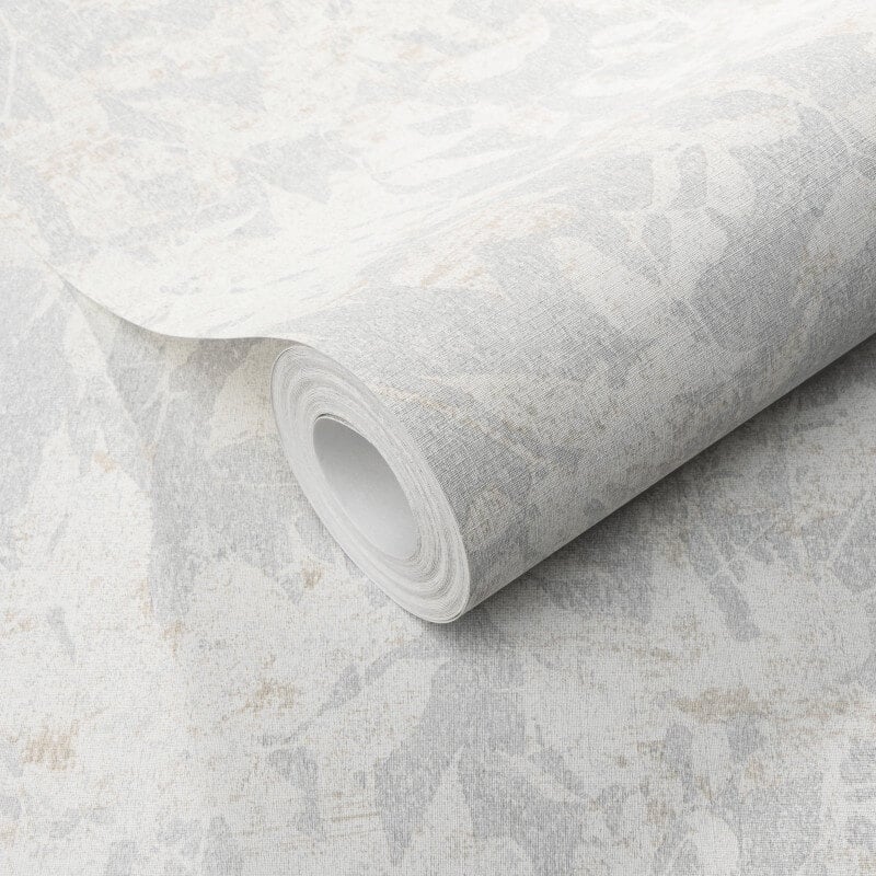 Tangle Leaf Wallpaper - Grey - Erismann - 10435 - 10Wallpaper199
