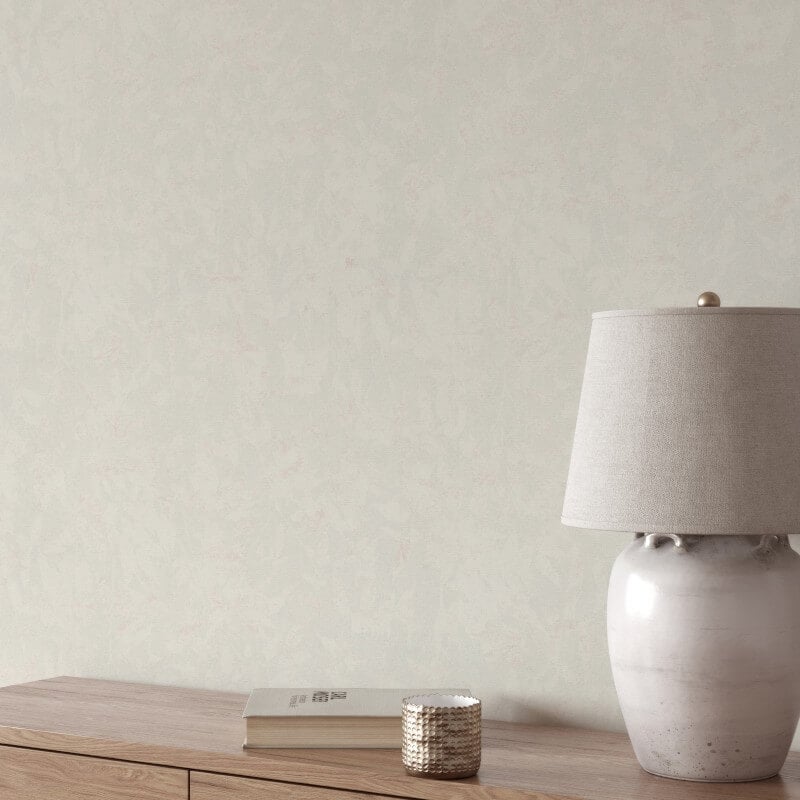 Tangle Leaf Wallpaper - White - Erismann - 10435 - 01Wallpaper199