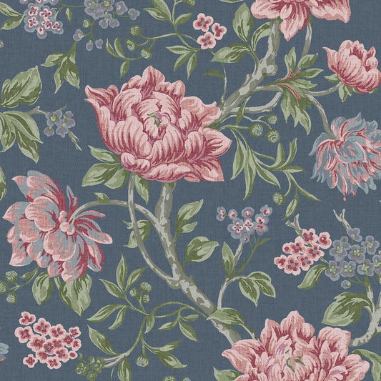 Tapestry Floral Wallpaper - Dark Seaspray - Laura Ashley - 113407Wallpaper199