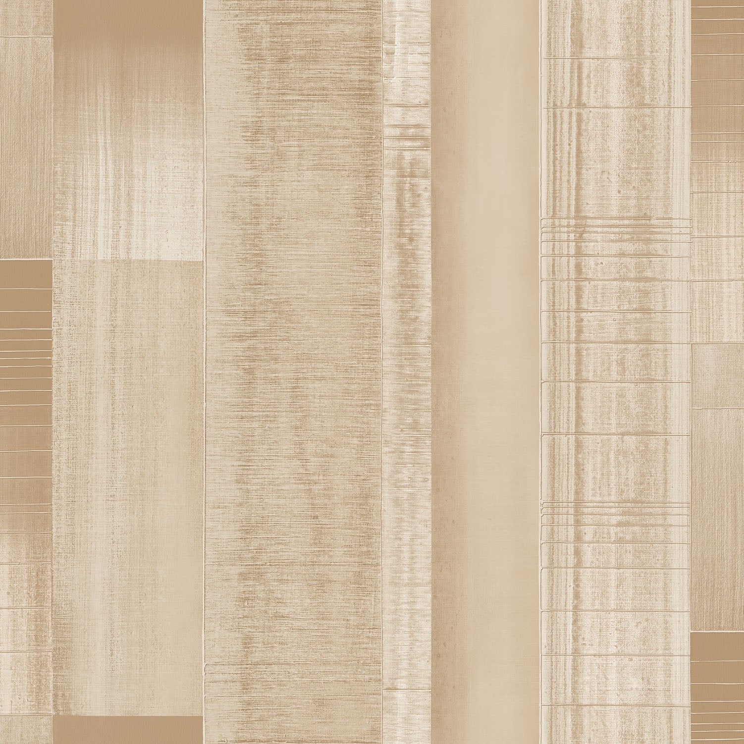 Texstyle Agen Stripe Wallpaper - Beige / Metallic Ink - Galerie - G56570Wallpaper199