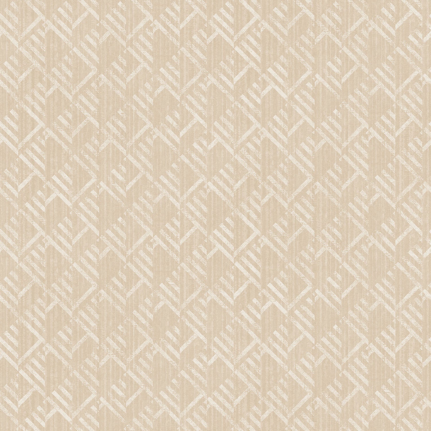 Texstyle Block Flock Wallpaper - Beige / Mica - Galerie - G56577Wallpaper199
