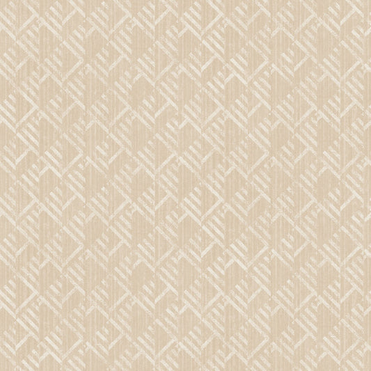 Texstyle Block Flock Wallpaper - Beige / Mica - Galerie - G56577Wallpaper199