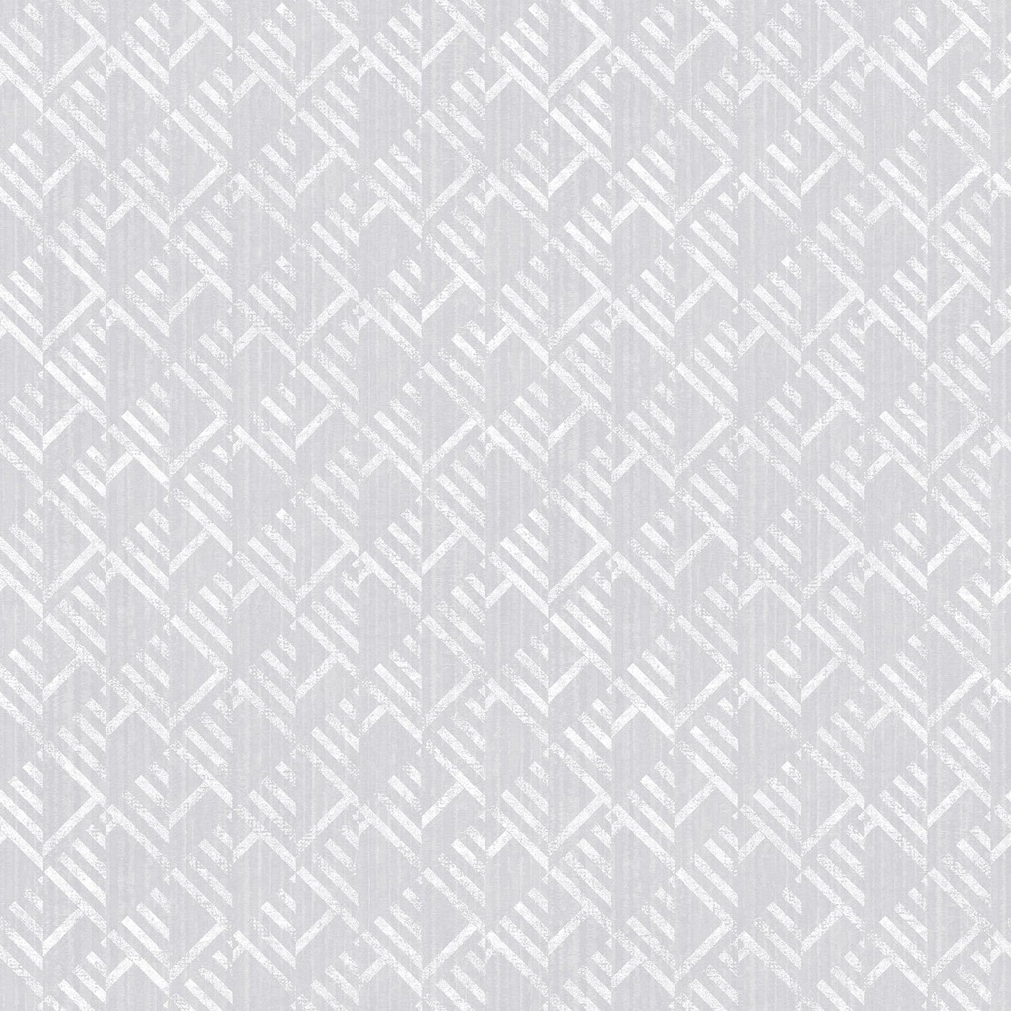 Texstyle Block Flock Wallpaper - Light Grey / Silver Metallic - Galerie - G56580Wallpaper199