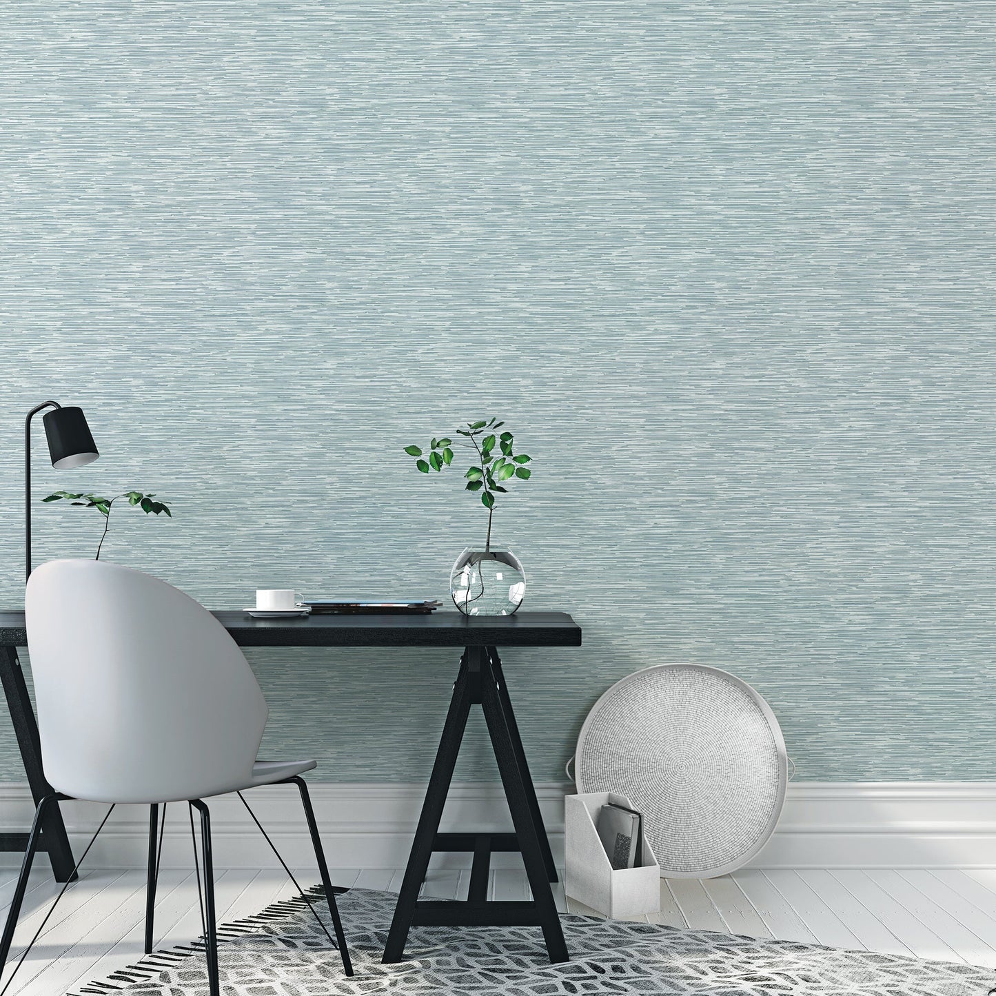 Texstyle Bronze Effect Wallpaper - Green - Galerie - G56586Wallpaper199