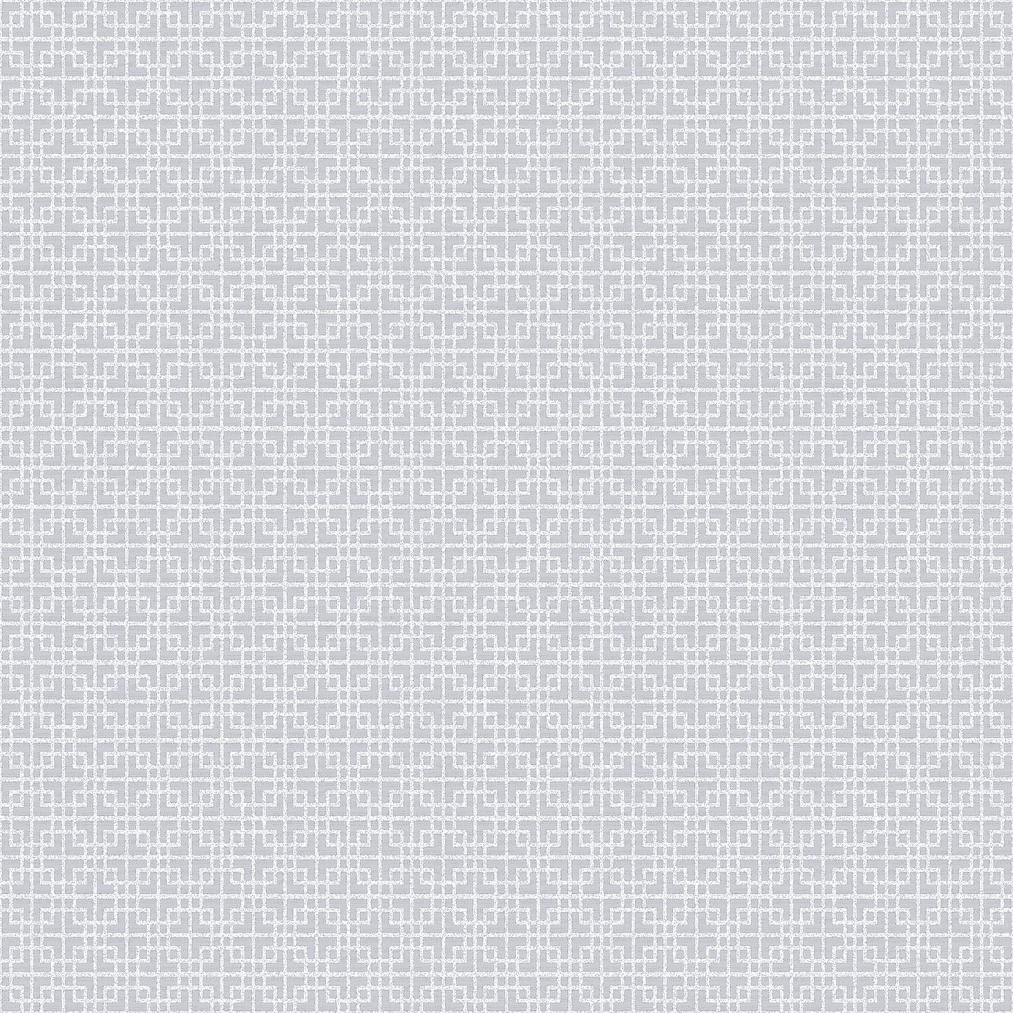 Texstyle Greek Key Texture Wallpaper - Silver Metallic - Galerie - G56598Wallpaper199