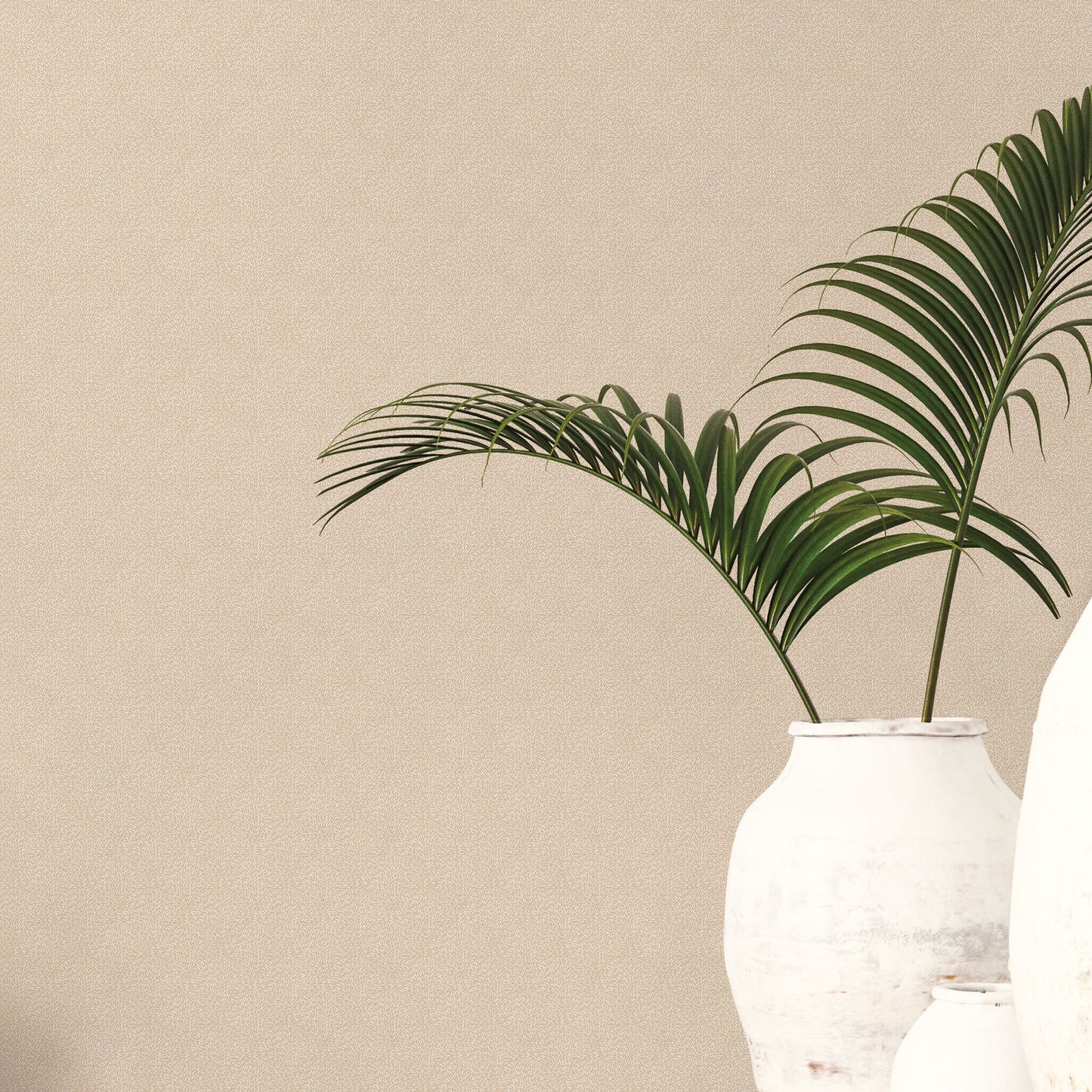 Texstyle Hedgehog Wallpaper - Beige / Mica - Galerie - G56602Wallpaper199