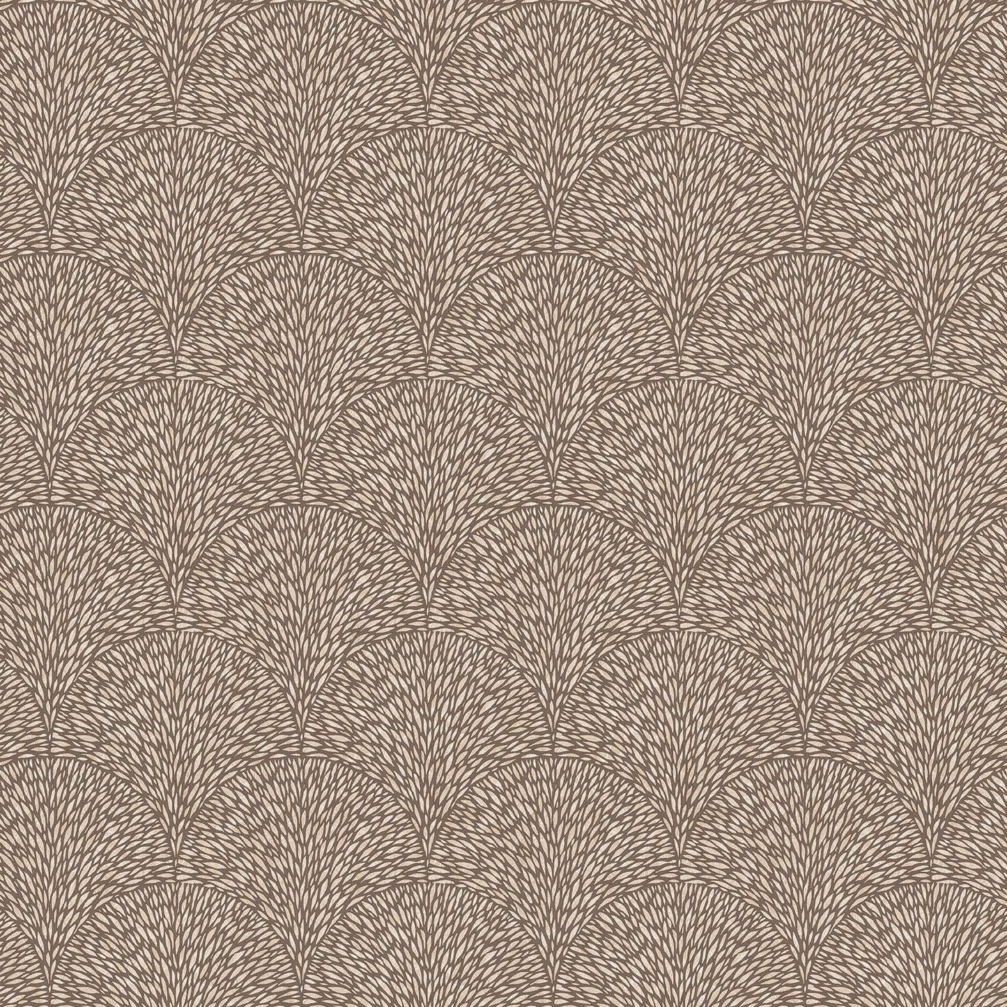 Texstyle Hedgehog Wallpaper - Brown / Metallic Gold - Galerie - G56605Wallpaper199