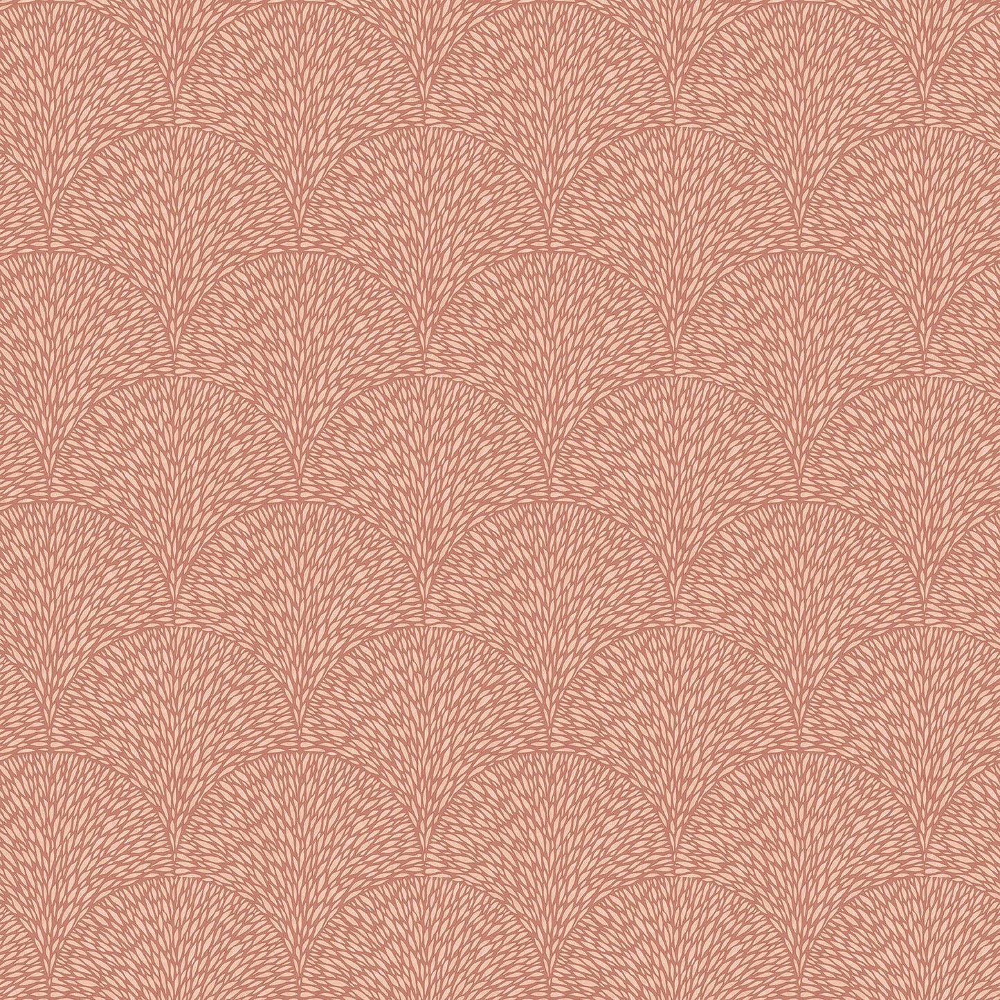 Texstyle Hedgehog Wallpaper - Terracotta / Rose Gold - Galerie - G56609Wallpaper199