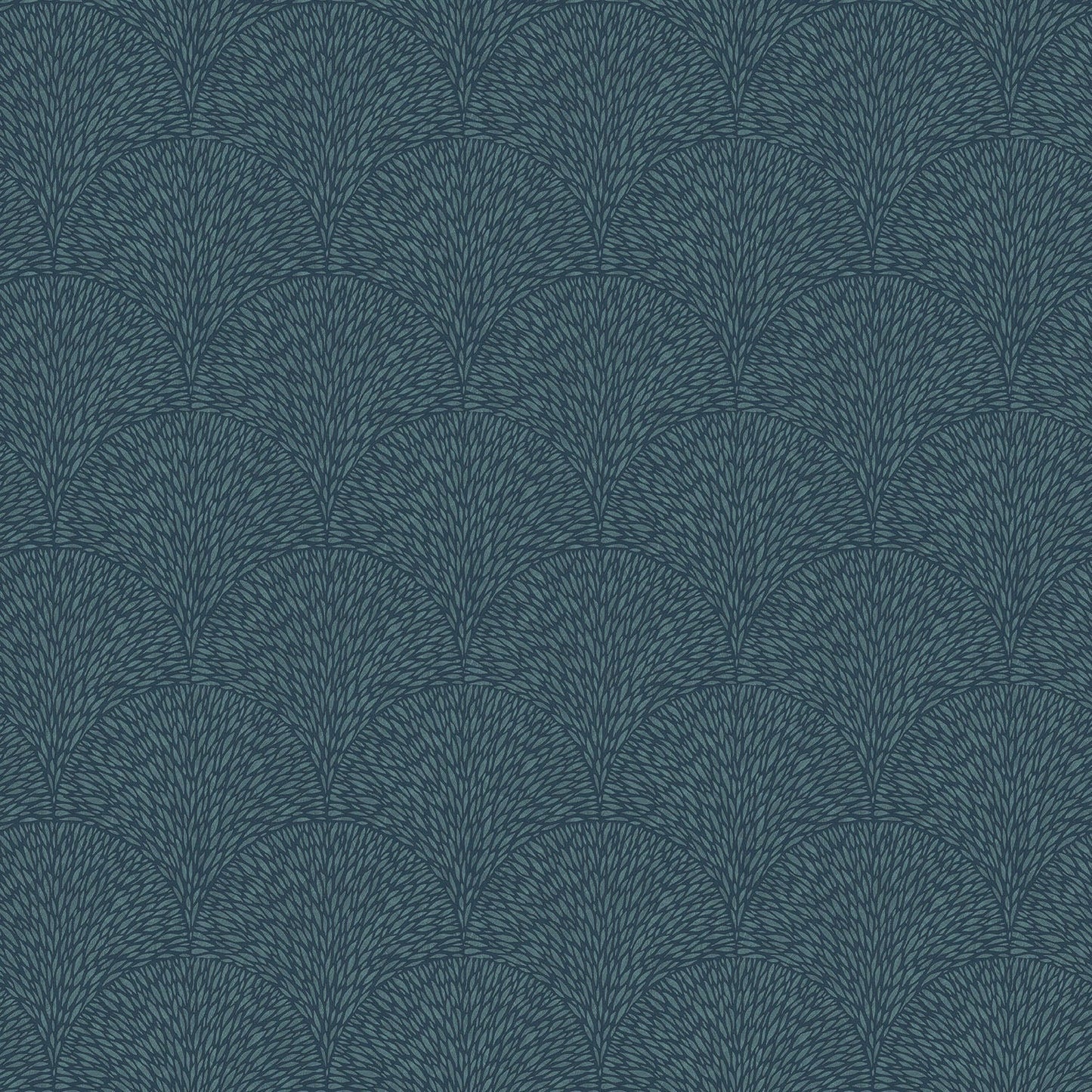 Texstyle Hedgehog Wallpaper - Turquoise / Navy - Galerie - G56610Wallpaper199