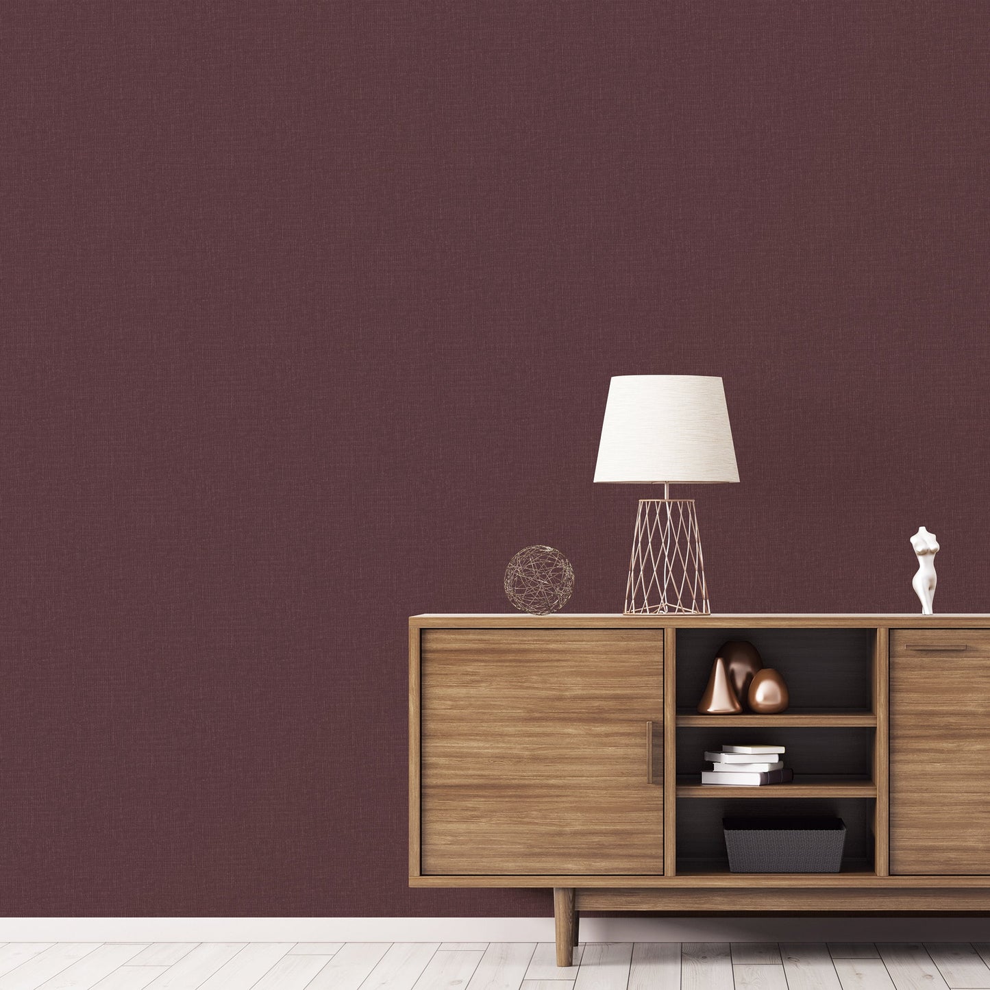 Texstyle Hex Texture Wallpaper - Cranberry - Galerie - G56614Wallpaper199