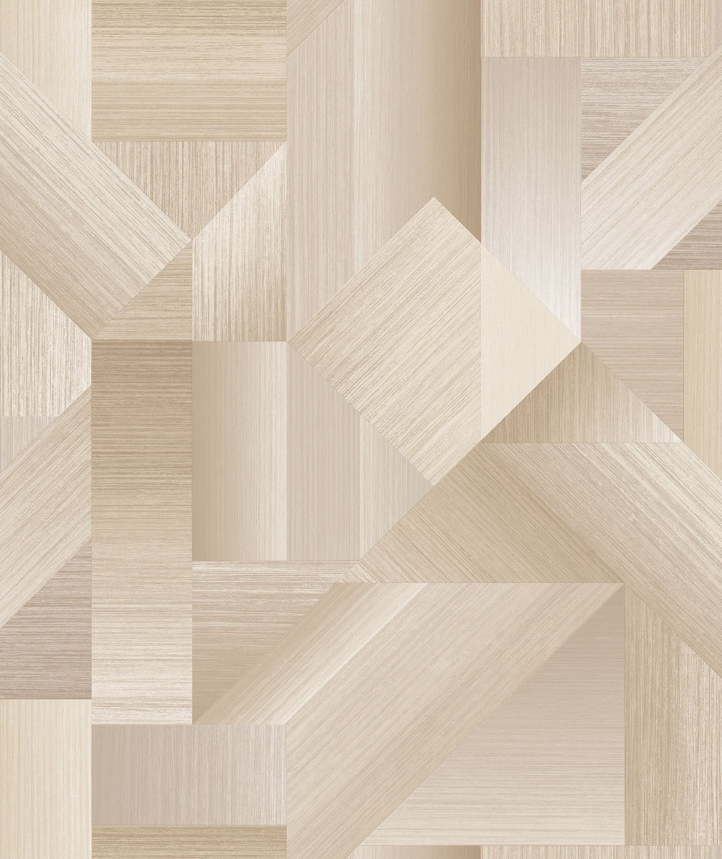 Texstyle Shape Shifter Wallpaper - Beige / Metallic ink - Galerie - G56623Wallpaper199
