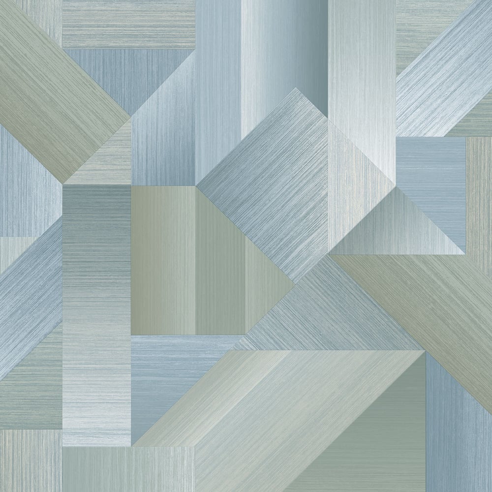 Texstyle Shape Shifter Wallpaper - Mixed Greens - Galerie - G56627Wallpaper199