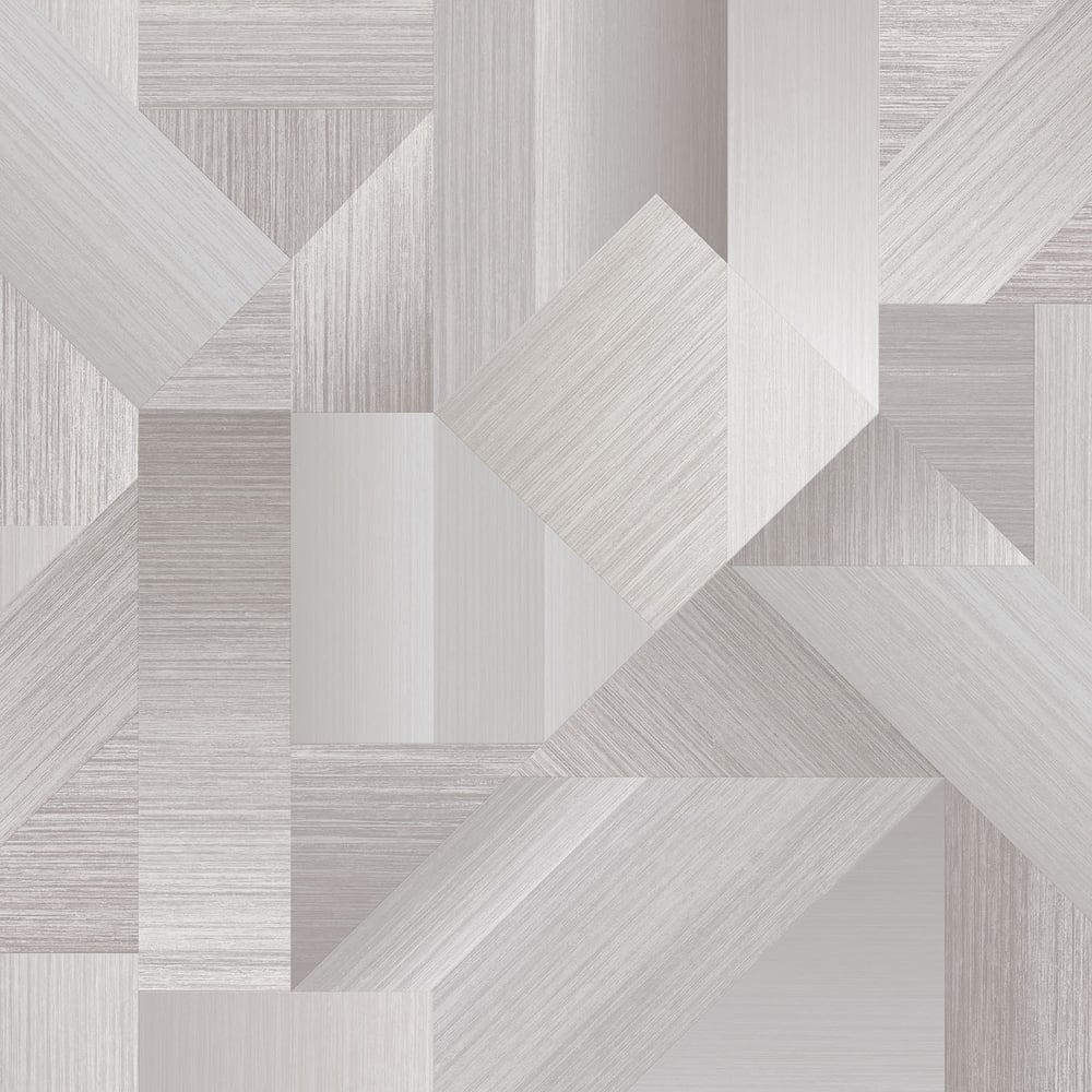 Texstyle Shape Shifter Wallpaper - Warm Neutrals / Mica - Galerie - G56629Wallpaper199