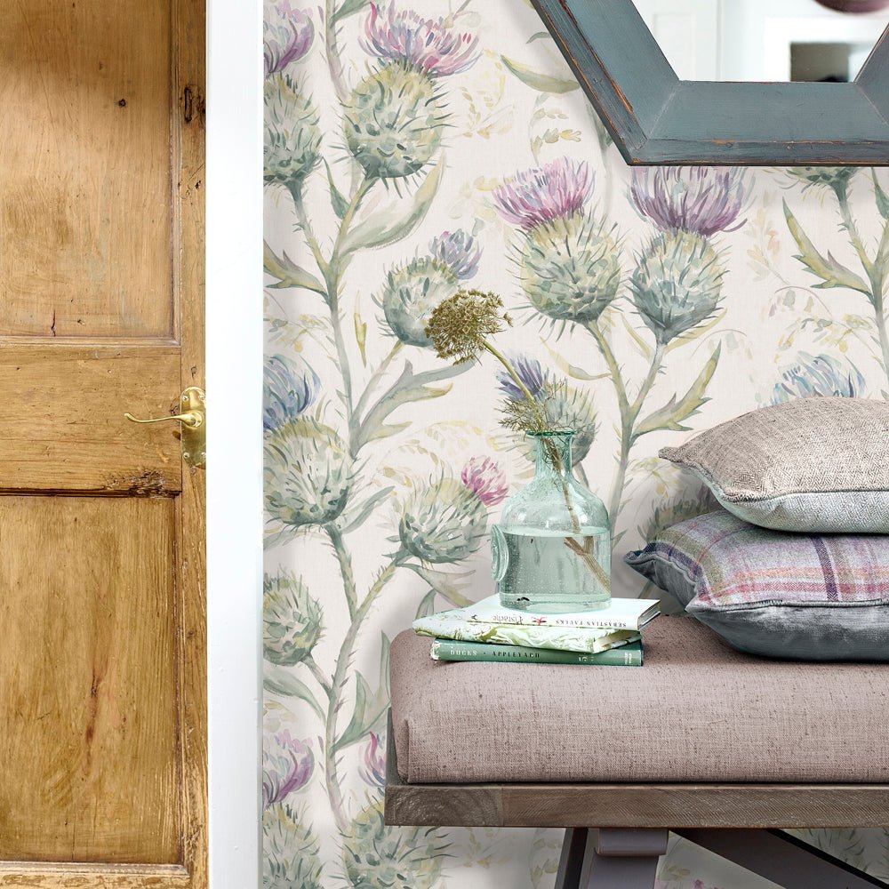 Thistle Glen Wallpaper - Spring - Voyage Maison - THISTLE/WPO/SPRWallpaper199