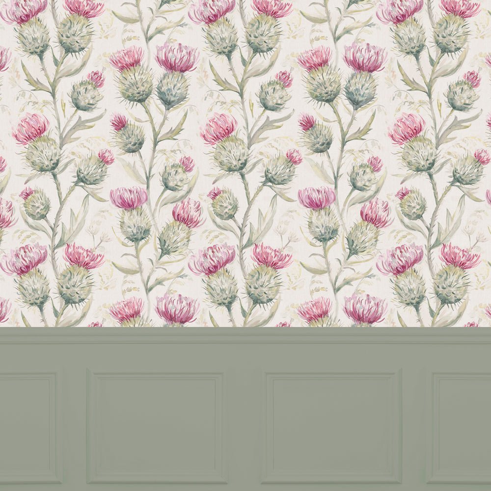 Thistle Glen Wallpaper - Summer - Voyage Maison - THISTLE/WPO/SUMWallpaper199