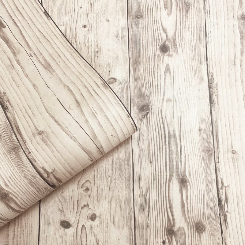 Timber Planks Wallpaper - Cream - Muriva - 198301Wallpaper199
