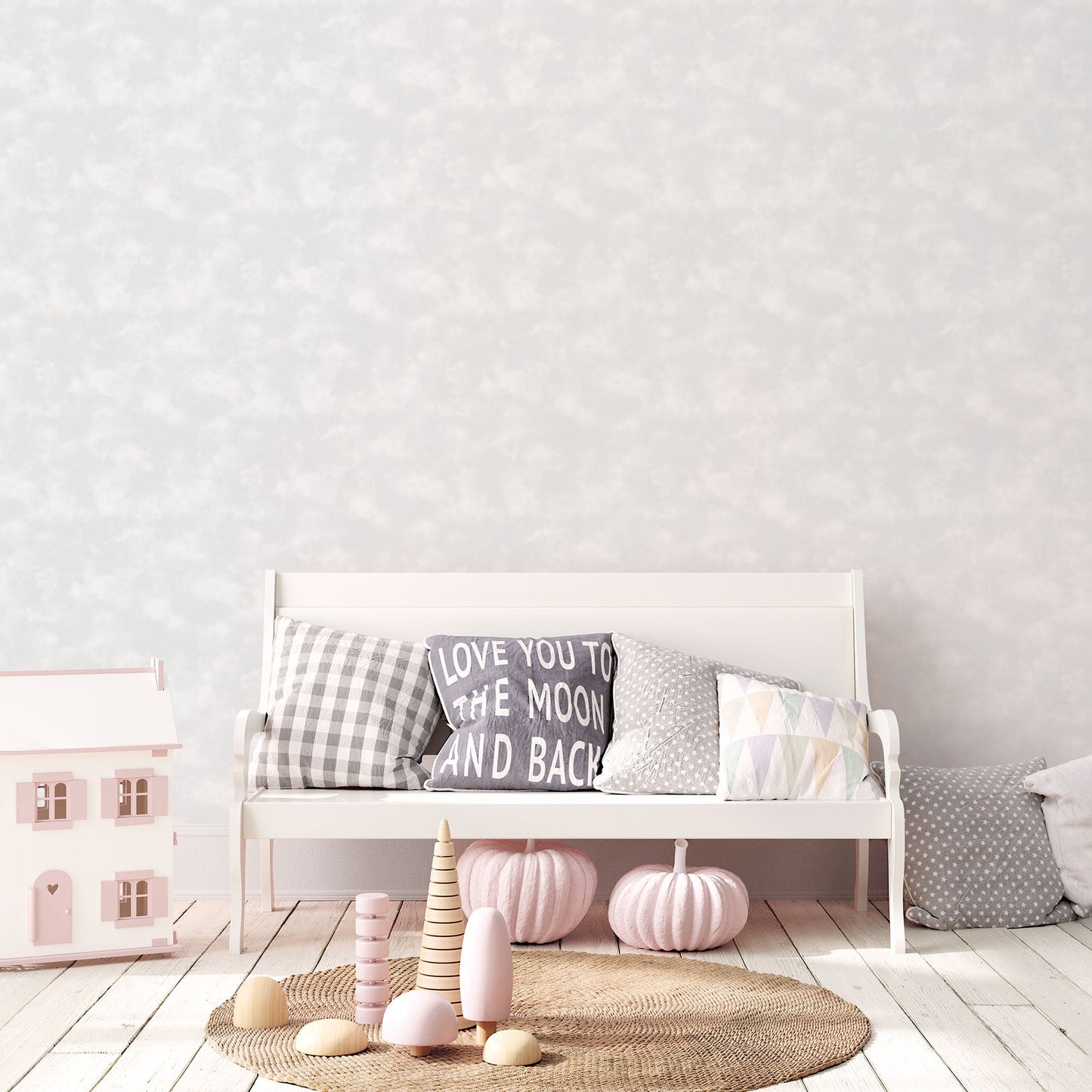 Tiny Tots 2 Baby Texture Wallpaper - Grey / Glitter - Galerie - G78352Wallpaper199