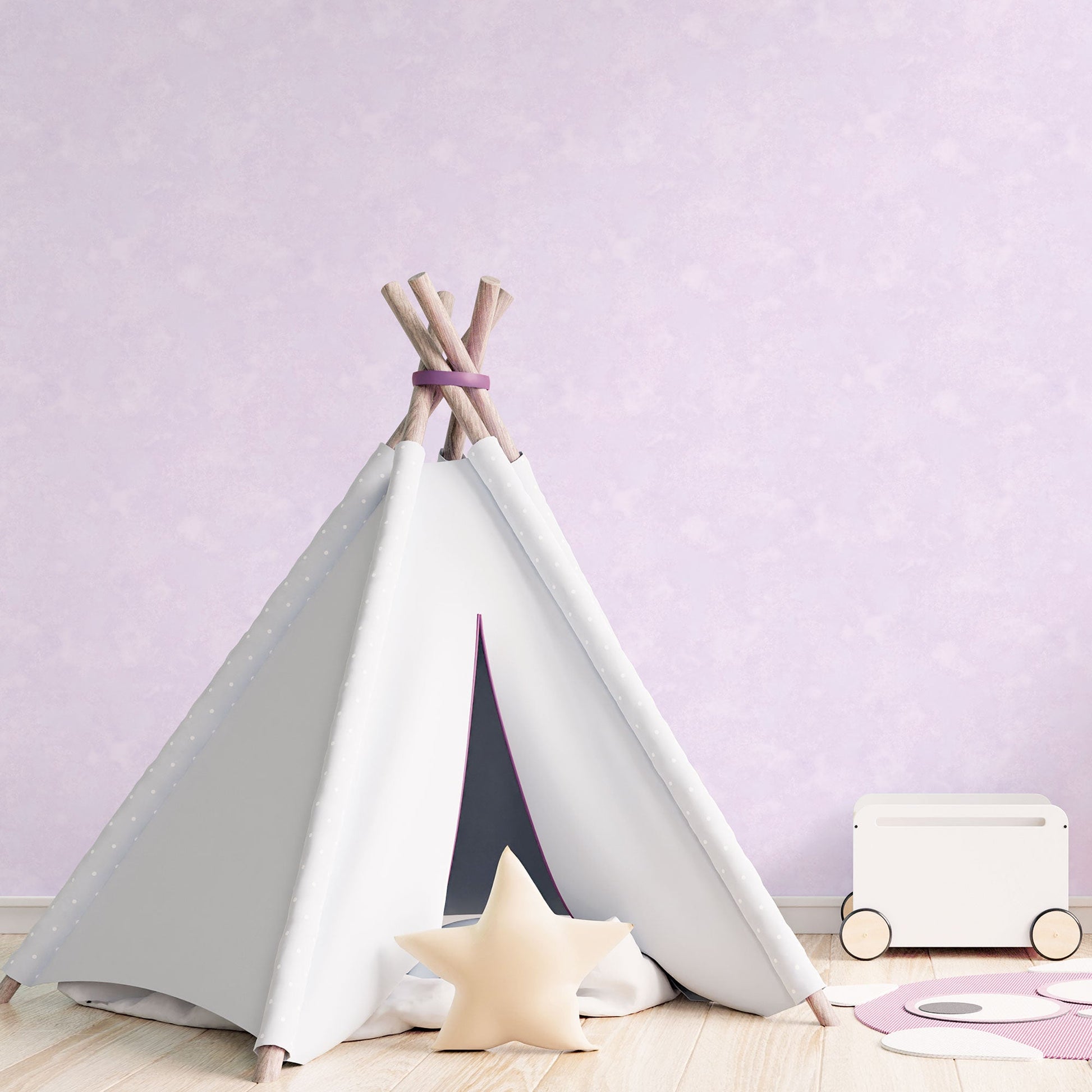 Tiny Tots 2 Baby Texture Wallpaper - Light Purples / Glitter - Galerie - G78353Wallpaper199