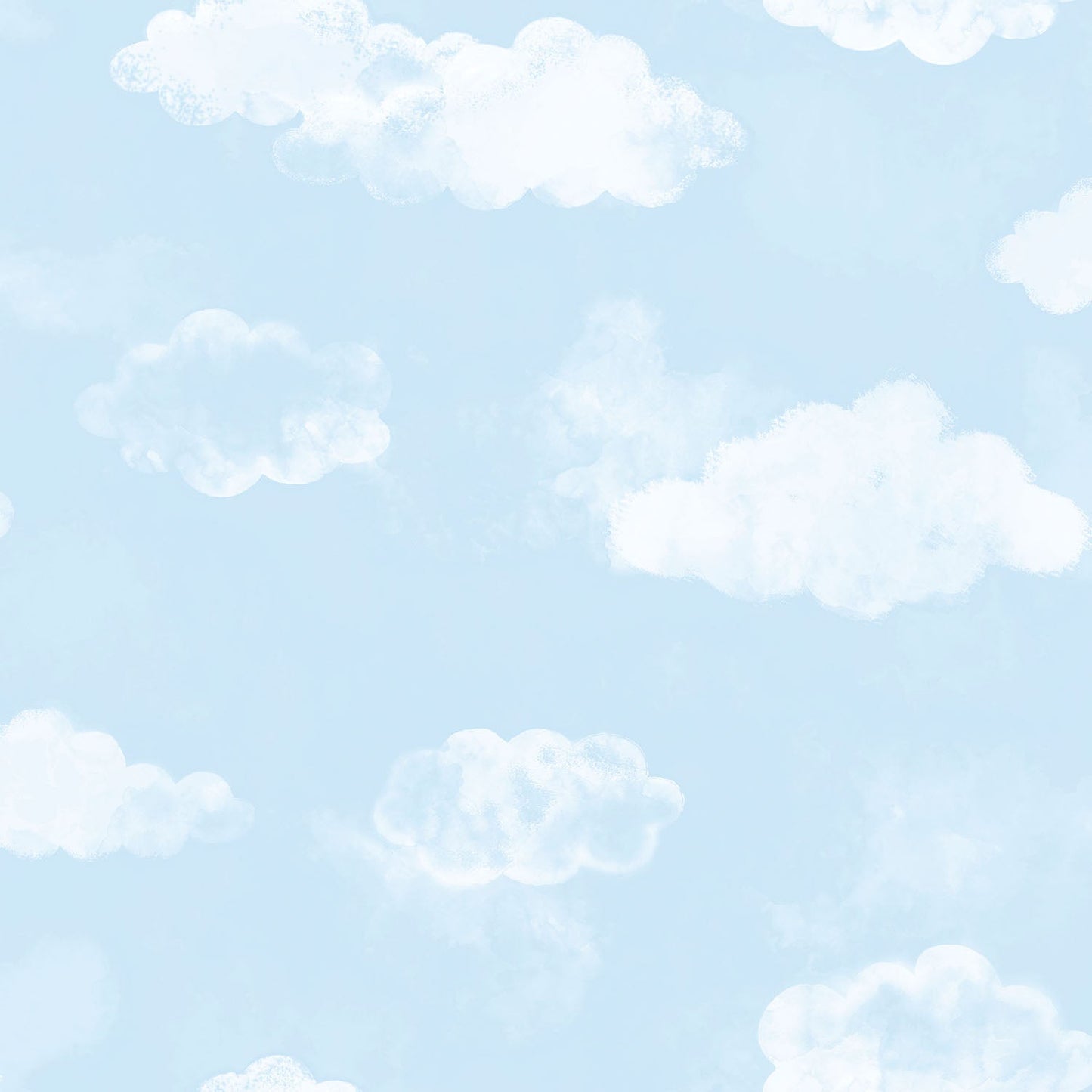 Tiny Tots 2 Cloud Wallpaper - Sky Blue - Galerie - G78359Wallpaper199