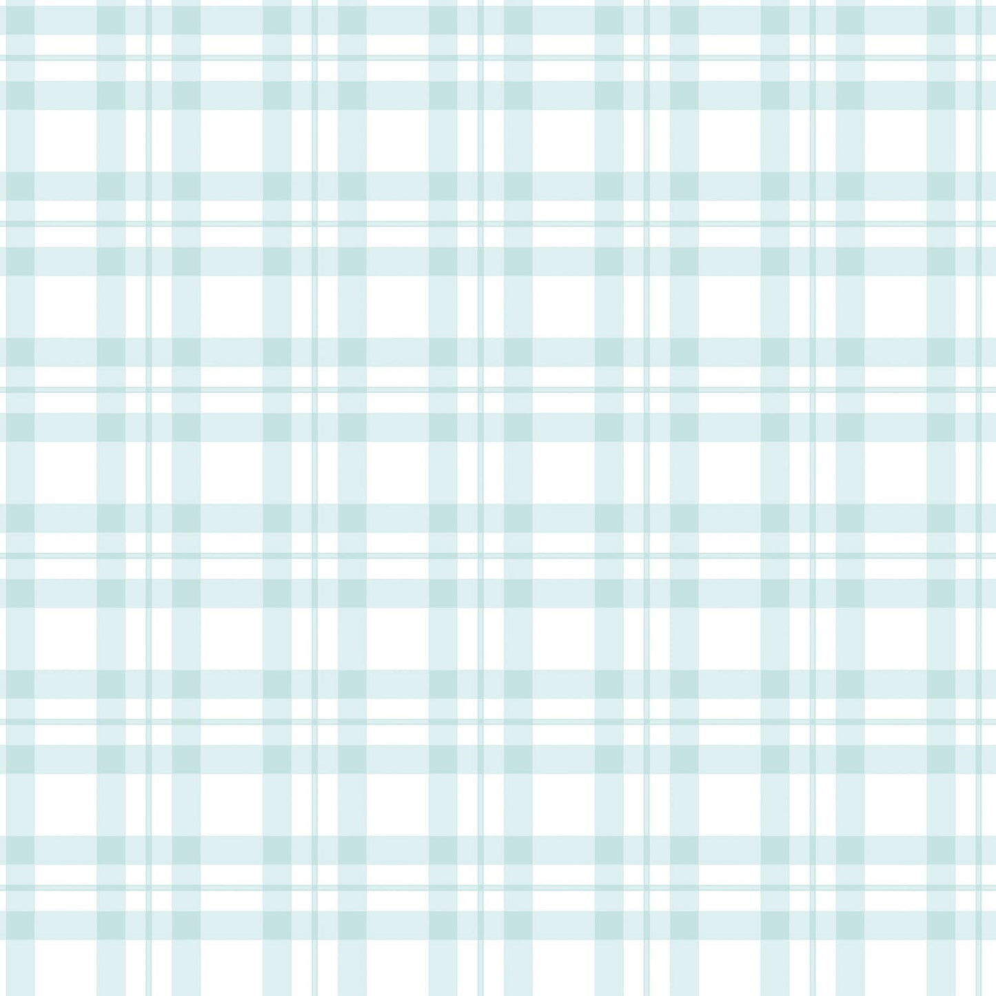 Tiny Tots 2 Plaid Wallpaper - Turquoise - Galerie - G78397Wallpaper199