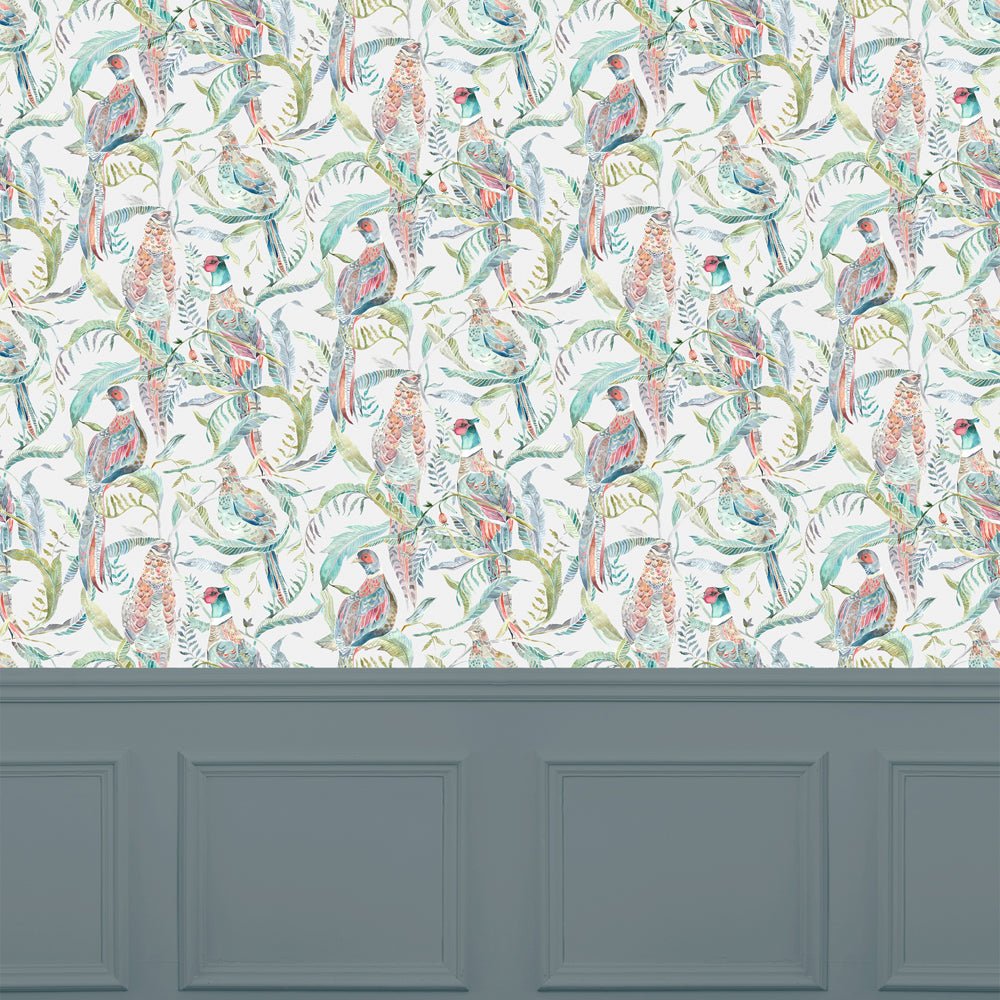 Torrington Wallpaper - Pomegranate - Voyage Maison - TORRING/WPO/POMWallpaper199