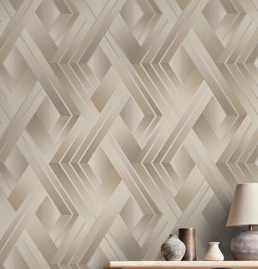 Tranquilo Wallpaper - Taupe / Grey - Holden Décor - 36190Wallpaper199