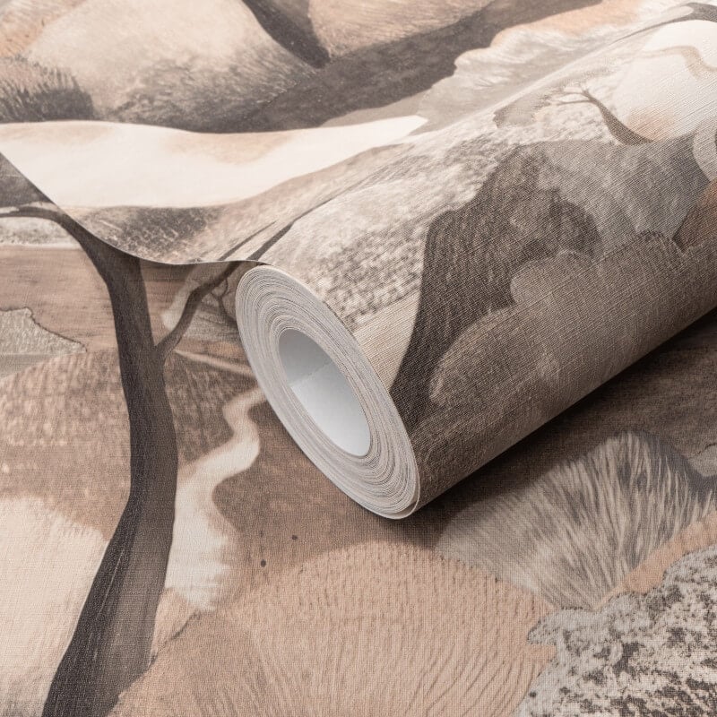Tree Landscape Wallpaper - Beige - Erismann - 10433 - 32Wallpaper199