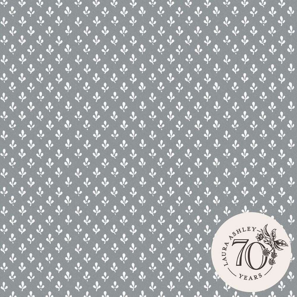 Trefoil Wallpaper - Slate Grey - Laura Ashley - 119861Wallpaper199