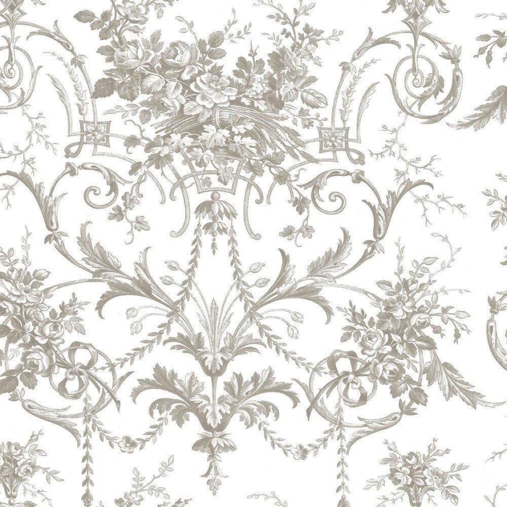 Tuileries Wallpaper - Dark Dove Grey - Laura Ashley - 130111Wallpaper199