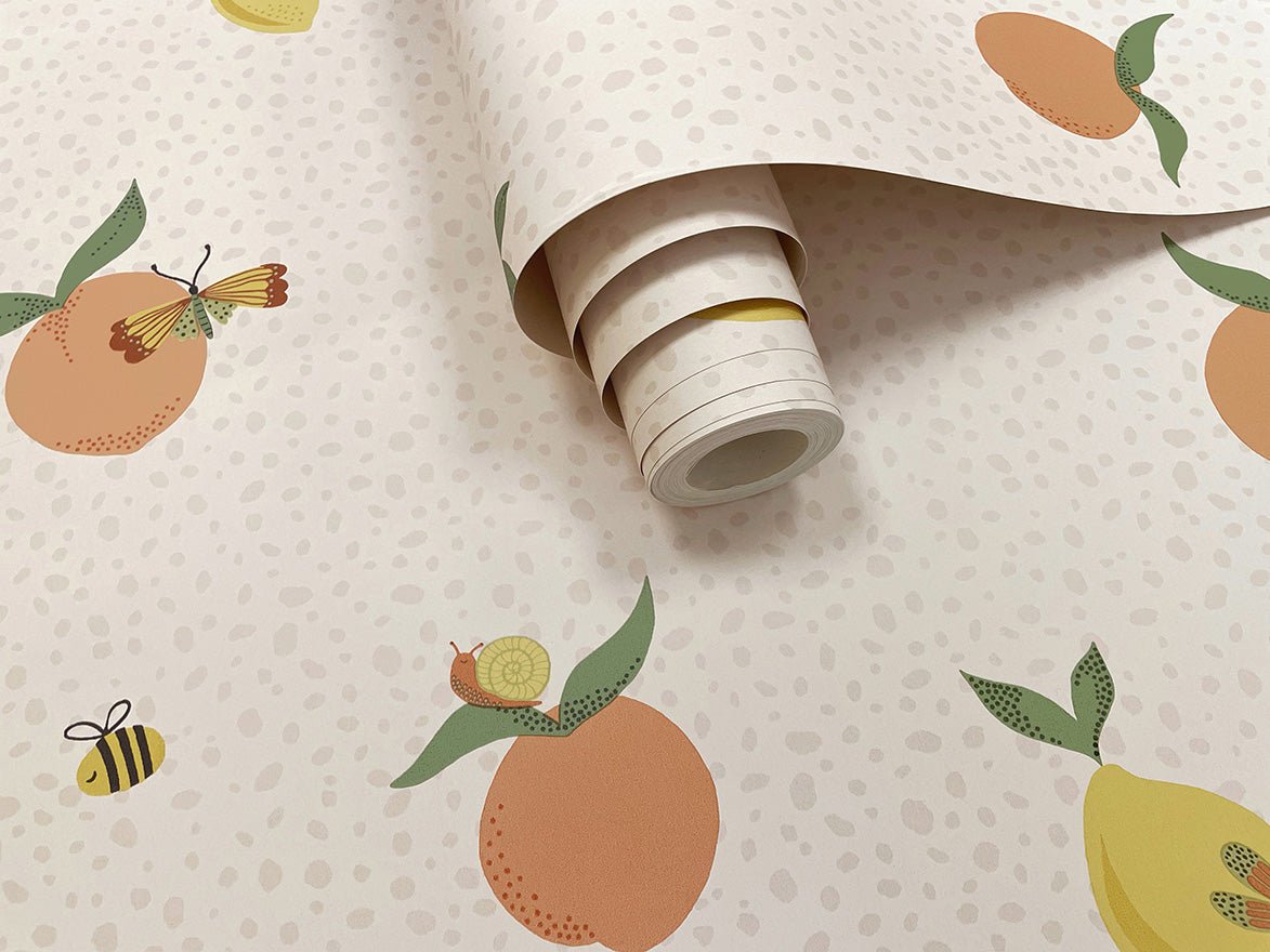 Tutti Fruity Wallpaper - Soft Coral/Orange - Holden Décor - 13271Wallpaper199