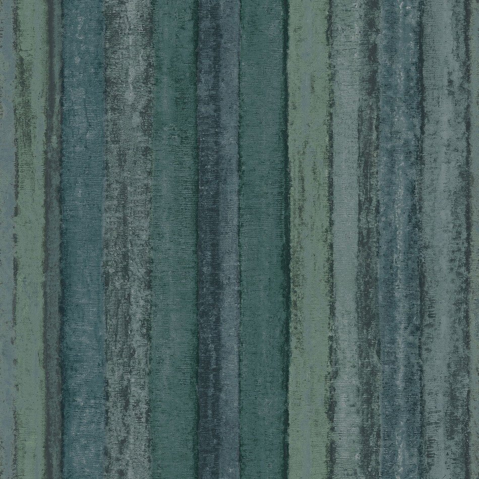 Utopia Nomed Stripe Wallpaper - Green - Galerie - G67802Wallpaper199