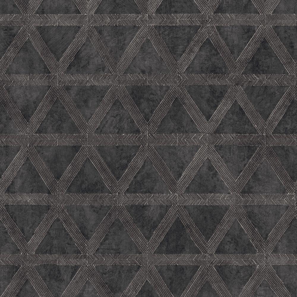 Utopia Tri Prism Wallpaper - Black - Galerie - G68010Wallpaper199