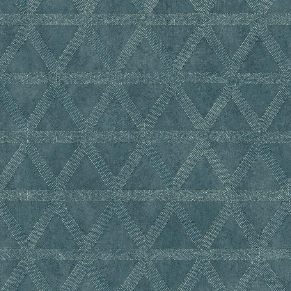 Utopia Tri Prism Wallpaper - Green - Galerie - G68012Wallpaper199