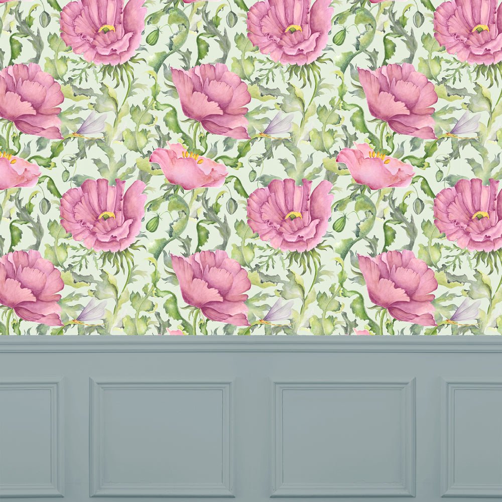 Valeria Wallpaper - Sage - Voyage Maison - VALERIA/WPO/SAGWallpaper199