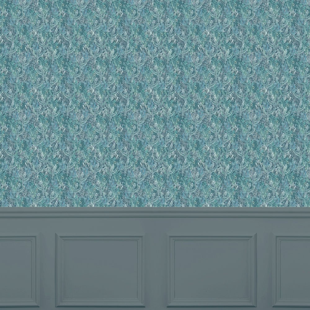 Valetta Wallpaper - Teal - Voyage Maison - VALETTA/WPO/TEAWallpaper199